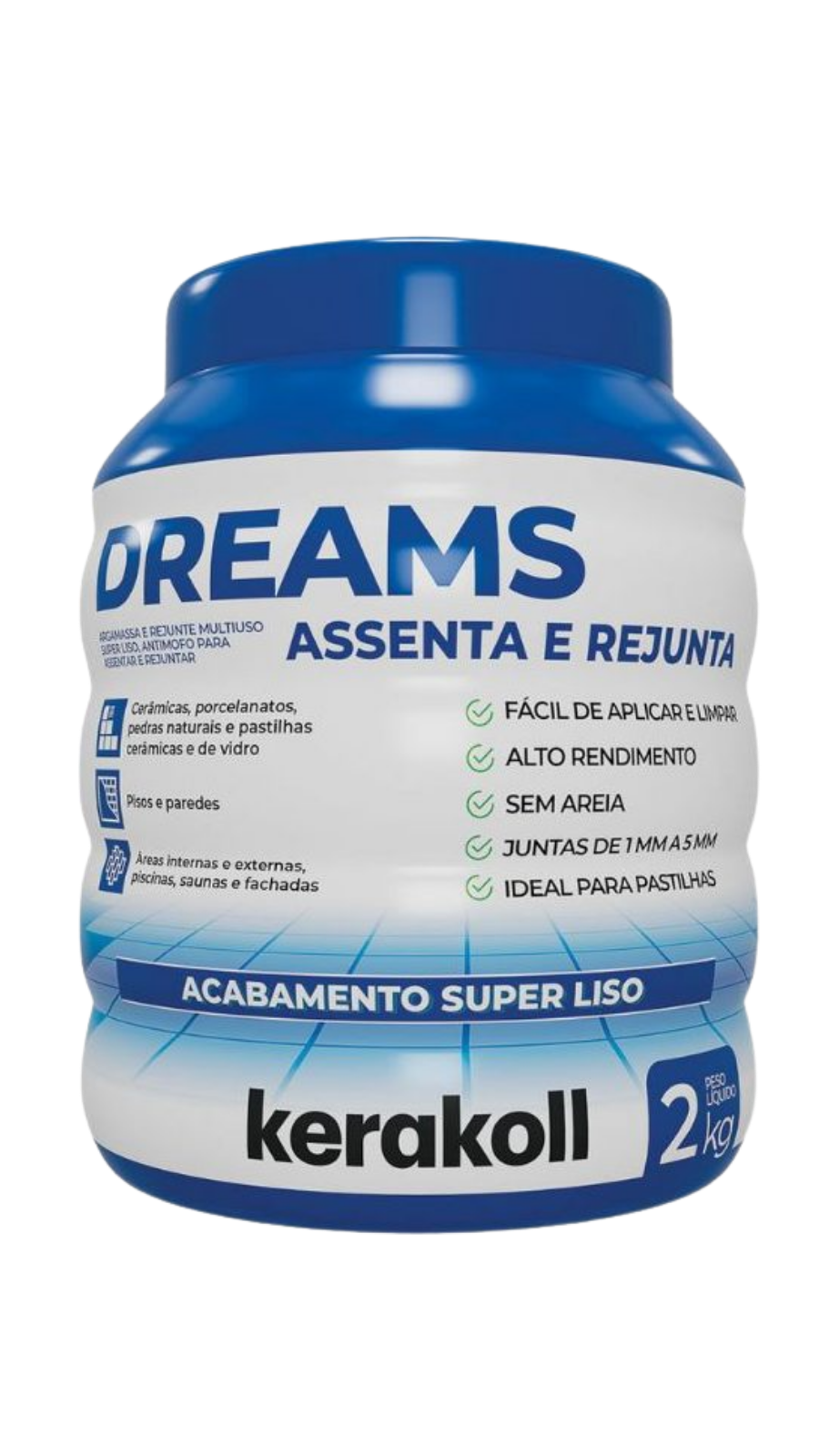 Dreams Assenta e Rejunta Branco