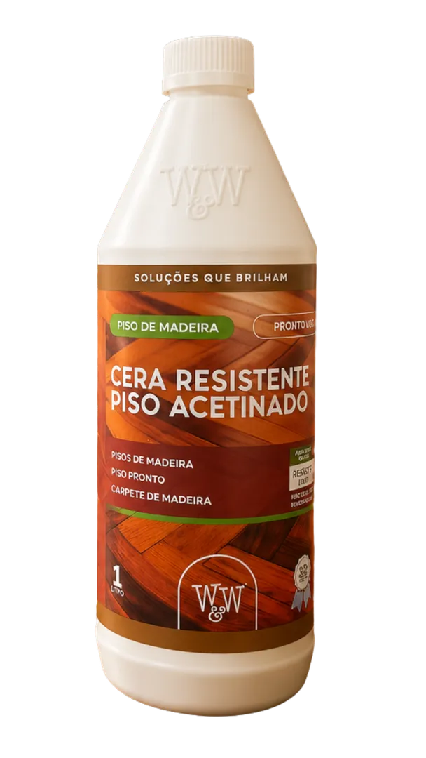 Cera Resistente  piso acetinado