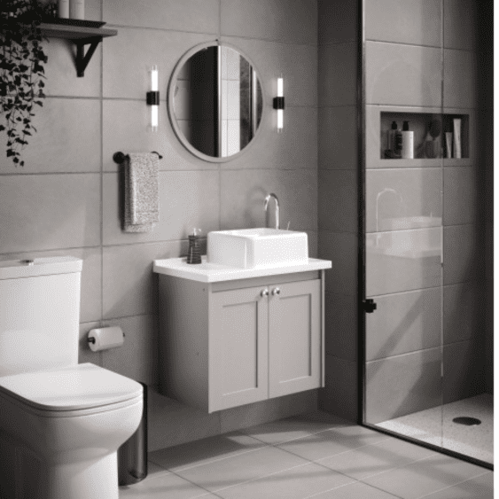 KIT PARIS 63,0CM SUSP C/PIA QUINTO + ESPELHO