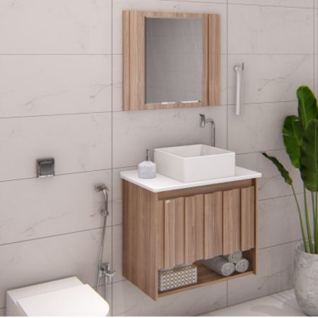 ARMÁRIO KIT TREVISO C/ PIA QUINTO – 63,00cm